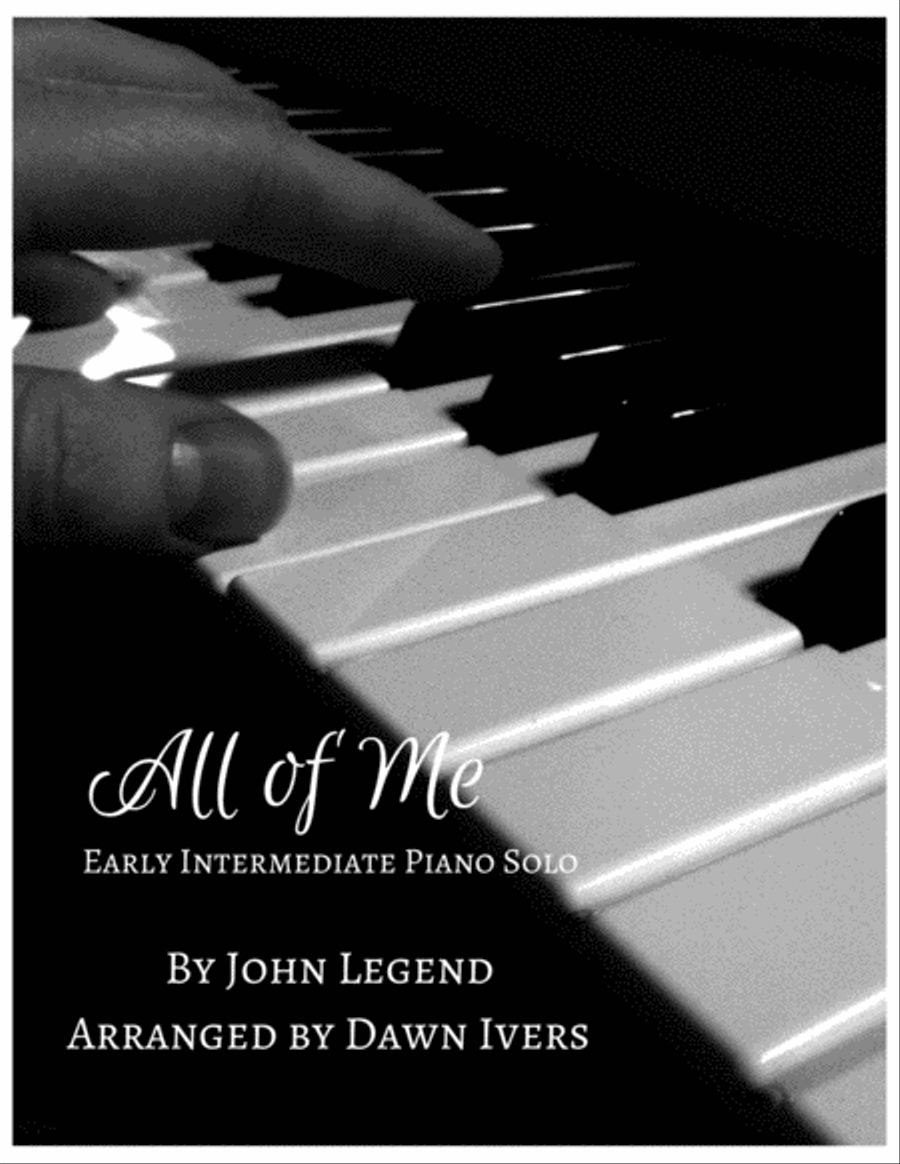 All Of Me Piano Solo scores gallery preview page 1
