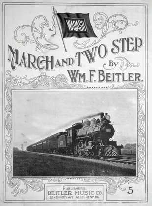 Book cover for Wabash March and Two Step