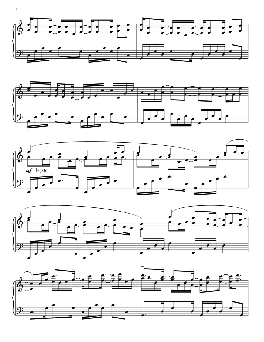 I'm Yours Piano Solo scores gallery preview page 2