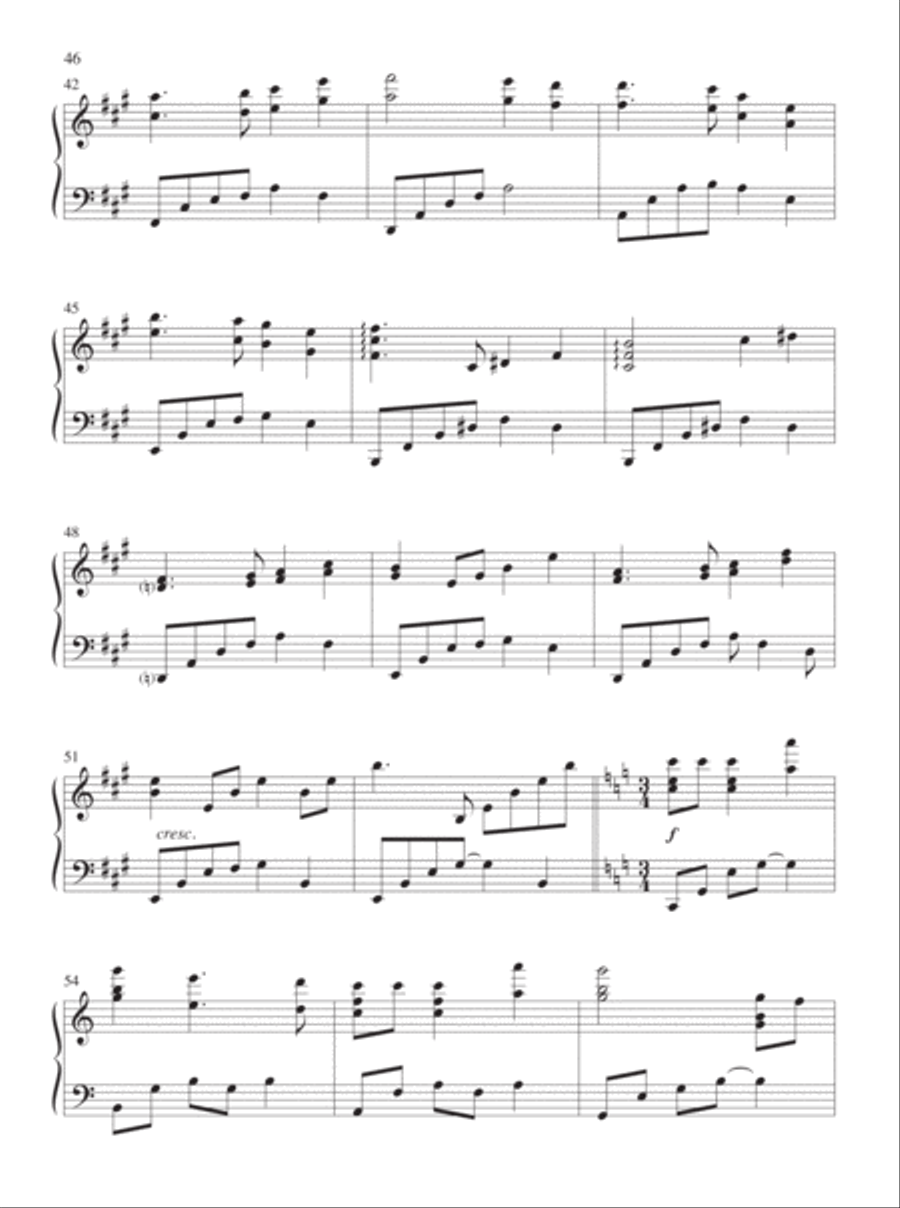 A Still and Silent Night A Still and Silent Night Piano Solo scores gallery preview page 22