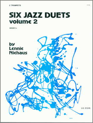 Book cover for Six Jazz Duets, Volume 2