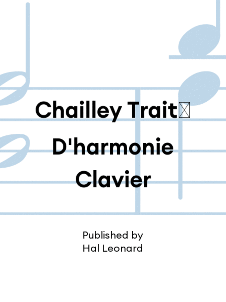 Chailley Trait D