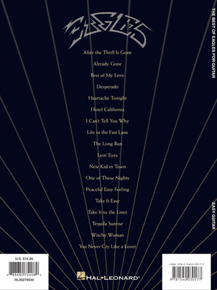 The Best of Eagles for Guitar – Updated Edition Guitar Tablature scores gallery preview page 7