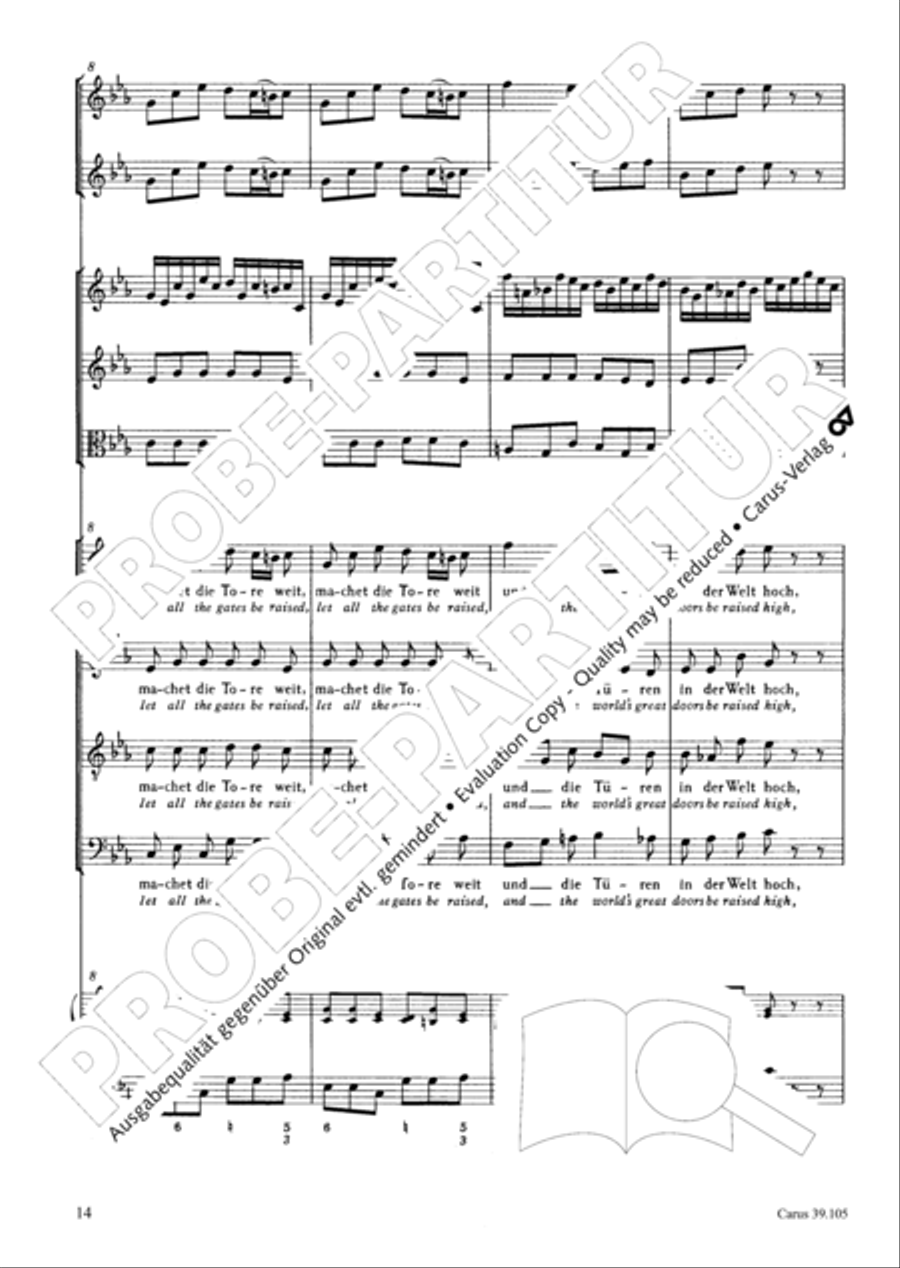 Let all the gates be raised TB scores gallery preview page 15