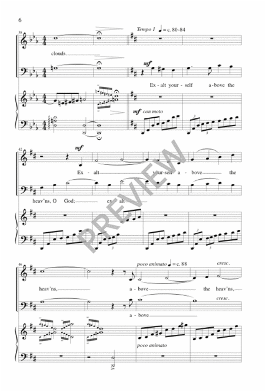My Heart Is Firmly Fixed, O God 2-Part scores gallery preview page 7