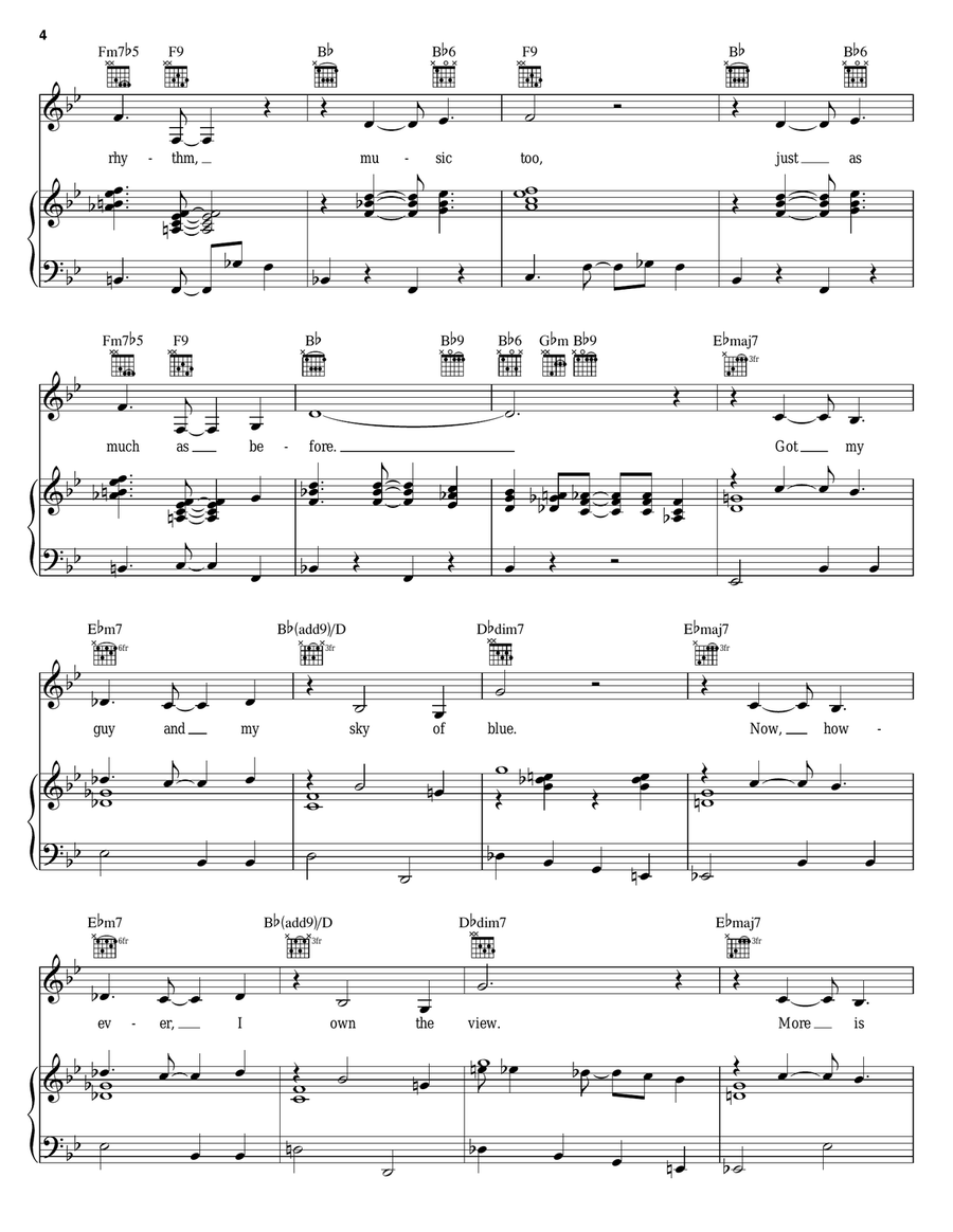 More More Piano, Vocal, Guitar scores gallery preview page 4