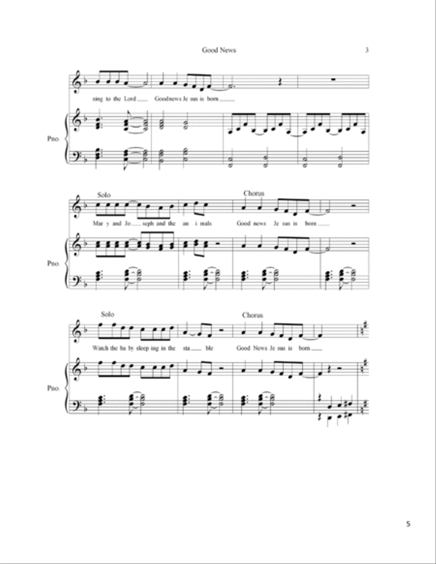 Poems and Carols Choir scores gallery preview page 5