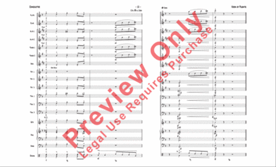 Horn of Puente Jazz Ensemble scores gallery preview page 25