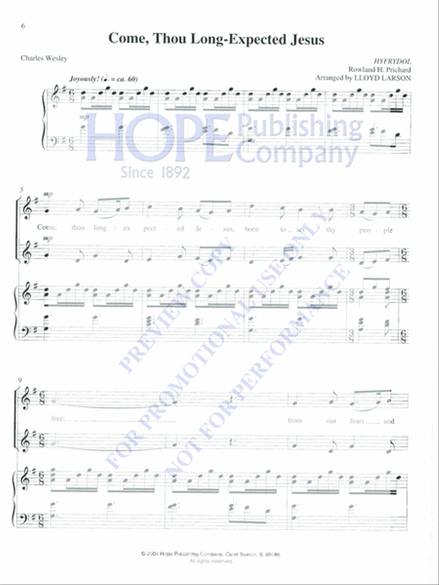 Vocal Duets for Christmas (2 Medium Voices) Medium Voice scores gallery preview page 7