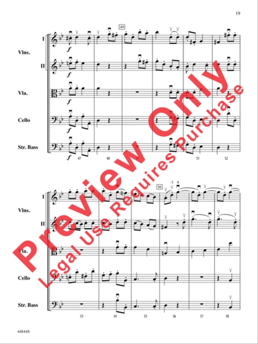 Concerto Grosso, Opus 6, No. 8 String Orchestra scores gallery preview page 40