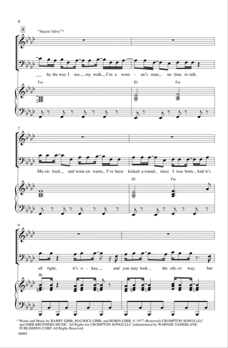 Disco Fever - SoundTrax CD (CD only) Choir scores gallery preview page 3