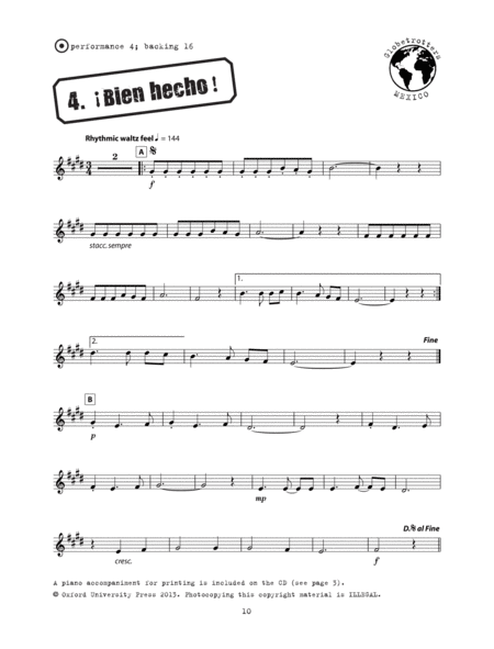 Trumpet Globetrotters Trumpet Solo - Sheet Music