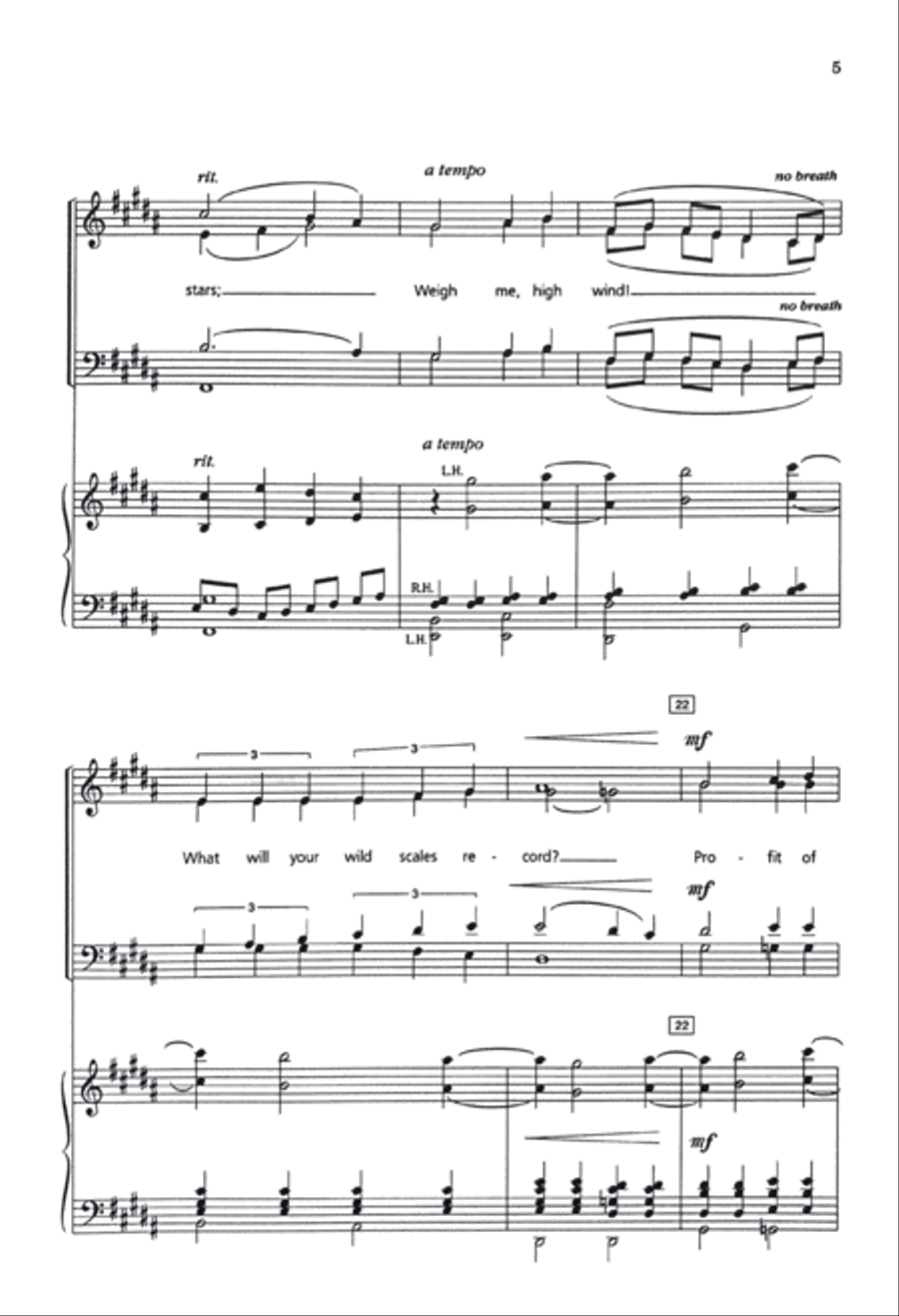 Measure Me, Sky 4-Part scores gallery preview page 4