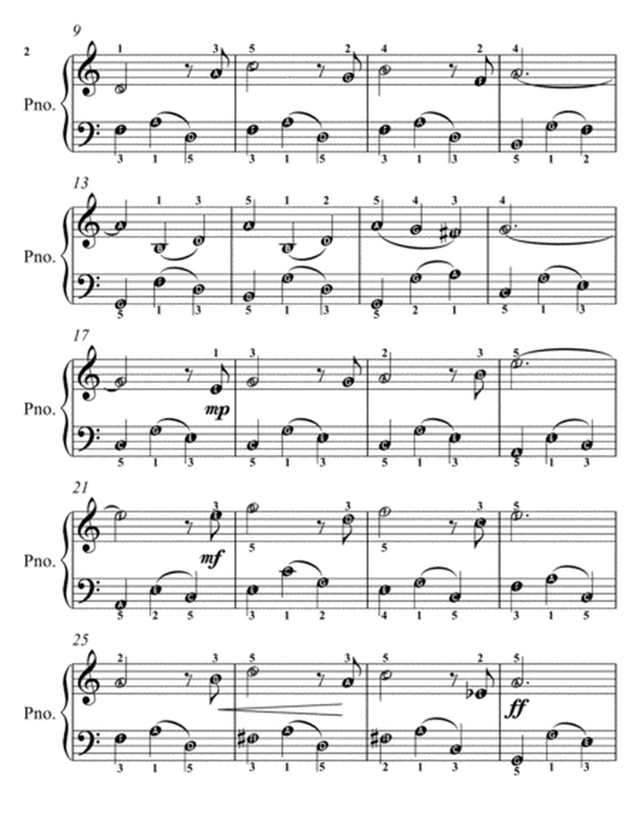Jurist's Ball Waltz Opus 177 Easiest Piano Sheet Music 2nd Edition