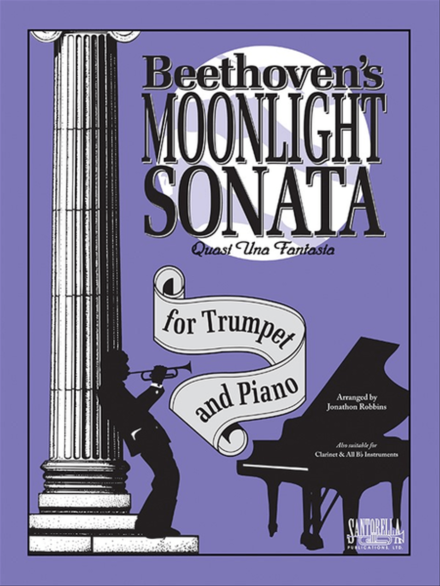 Moonlight Sonata for Trumpet and Piano Trumpet Solo scores gallery preview page 1