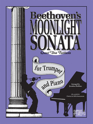 Book cover for Moonlight Sonata for Trumpet and Piano