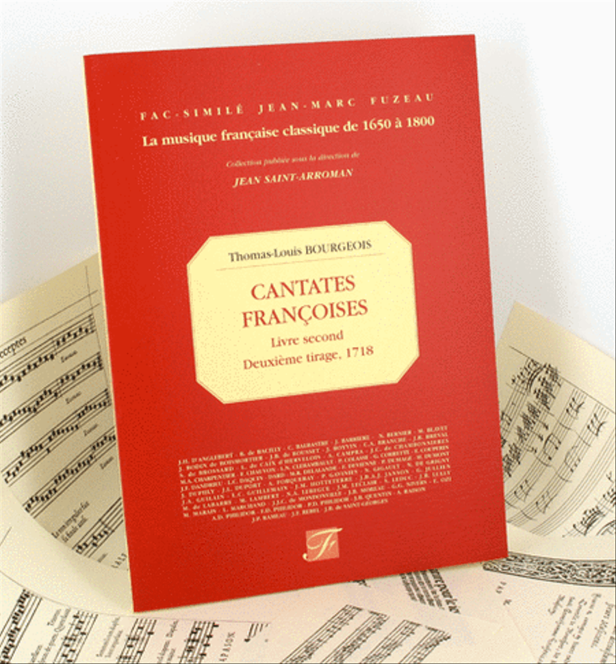 French cantatas - Book II Flute scores gallery preview page 1