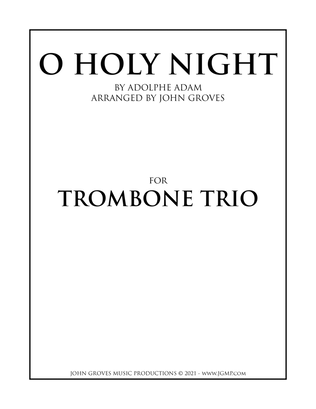 Book cover for O Holy Night - Trombone Trio