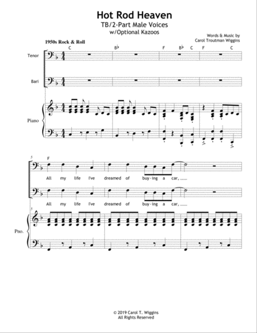 Hot Rod Heaven (TB/2-Part) TB scores gallery preview page 1