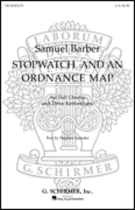 Book cover for Stopwatch And An Ordinance Map 3 Tympani