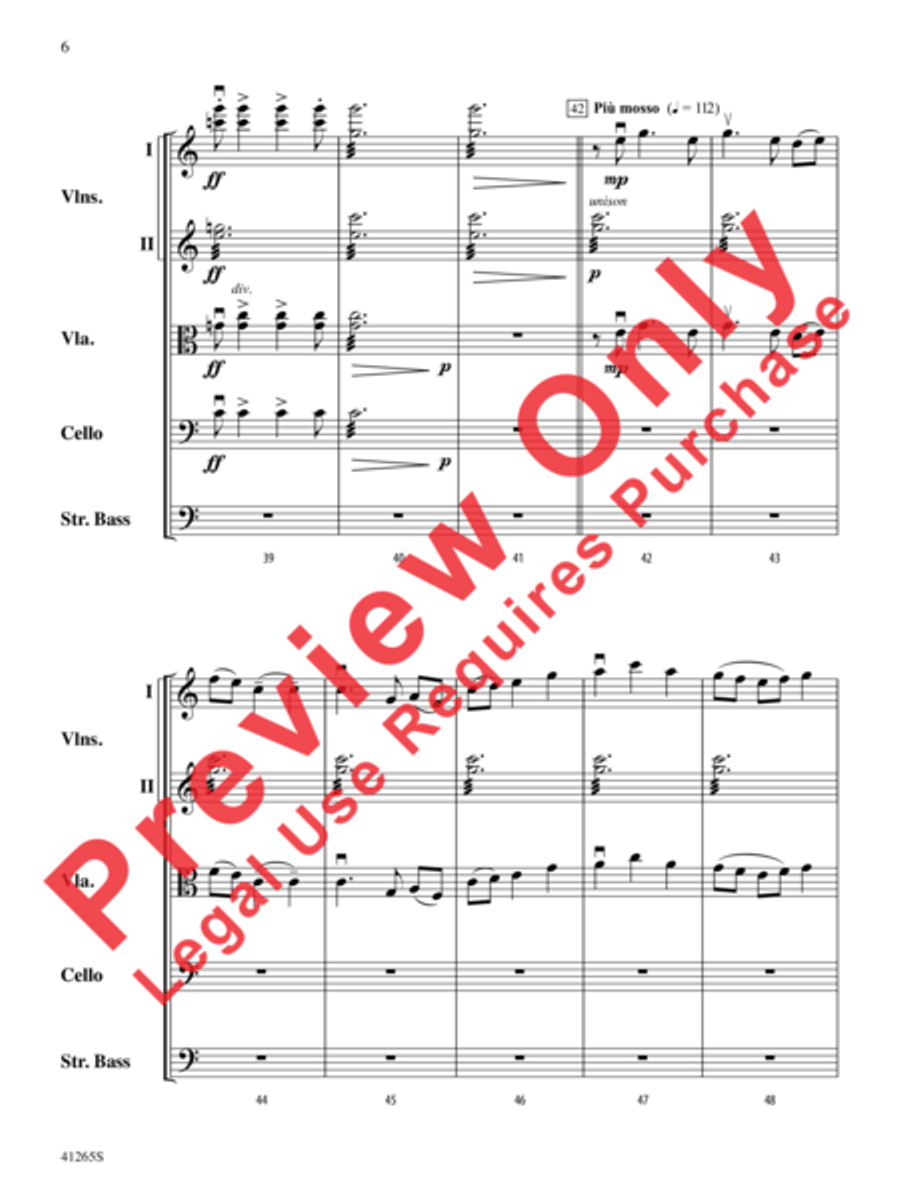 Country Song Country Song String Orchestra scores gallery preview page 7