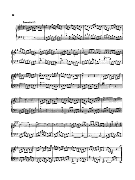 Bach: Two- and Three-Part Inventions, French Suites and Italian Concerto (Miniature Score)