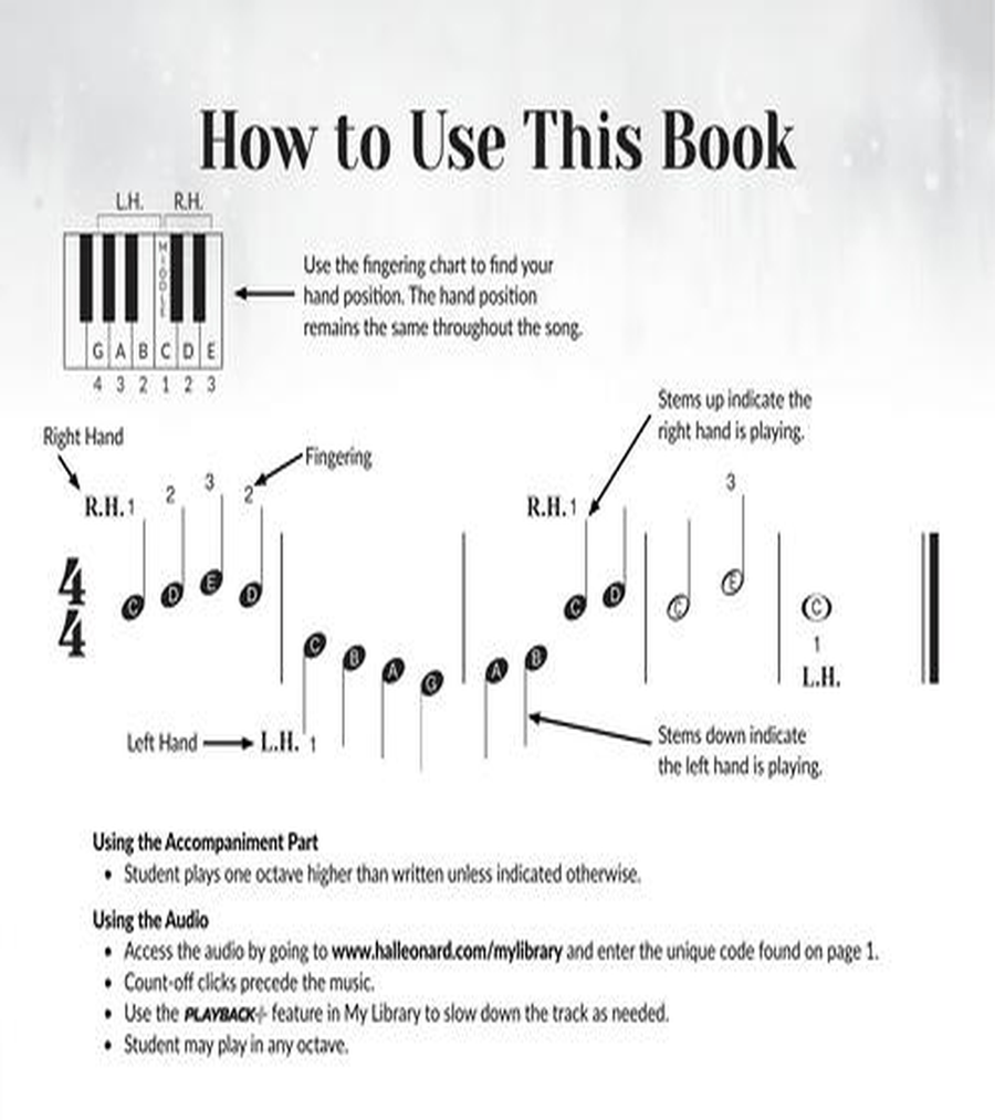 Disney Songs for the Very Beginner Easy Piano scores gallery preview page 4