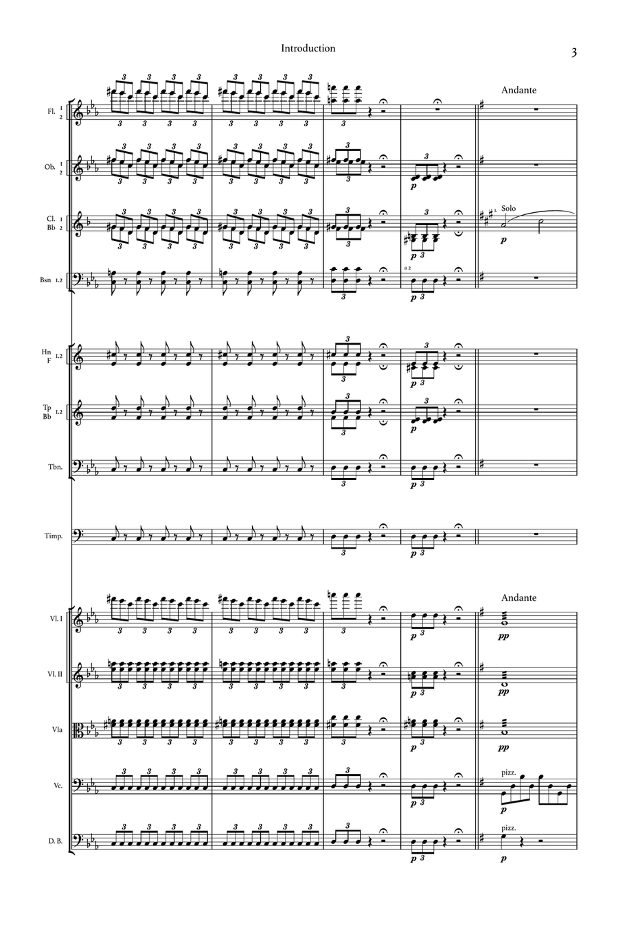 Mesdames de la Halle - full score Chamber Music scores gallery preview page 5