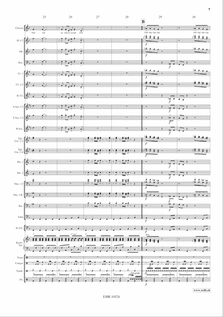 Disco Lady Disco Lady 4-Part scores gallery preview page 8
