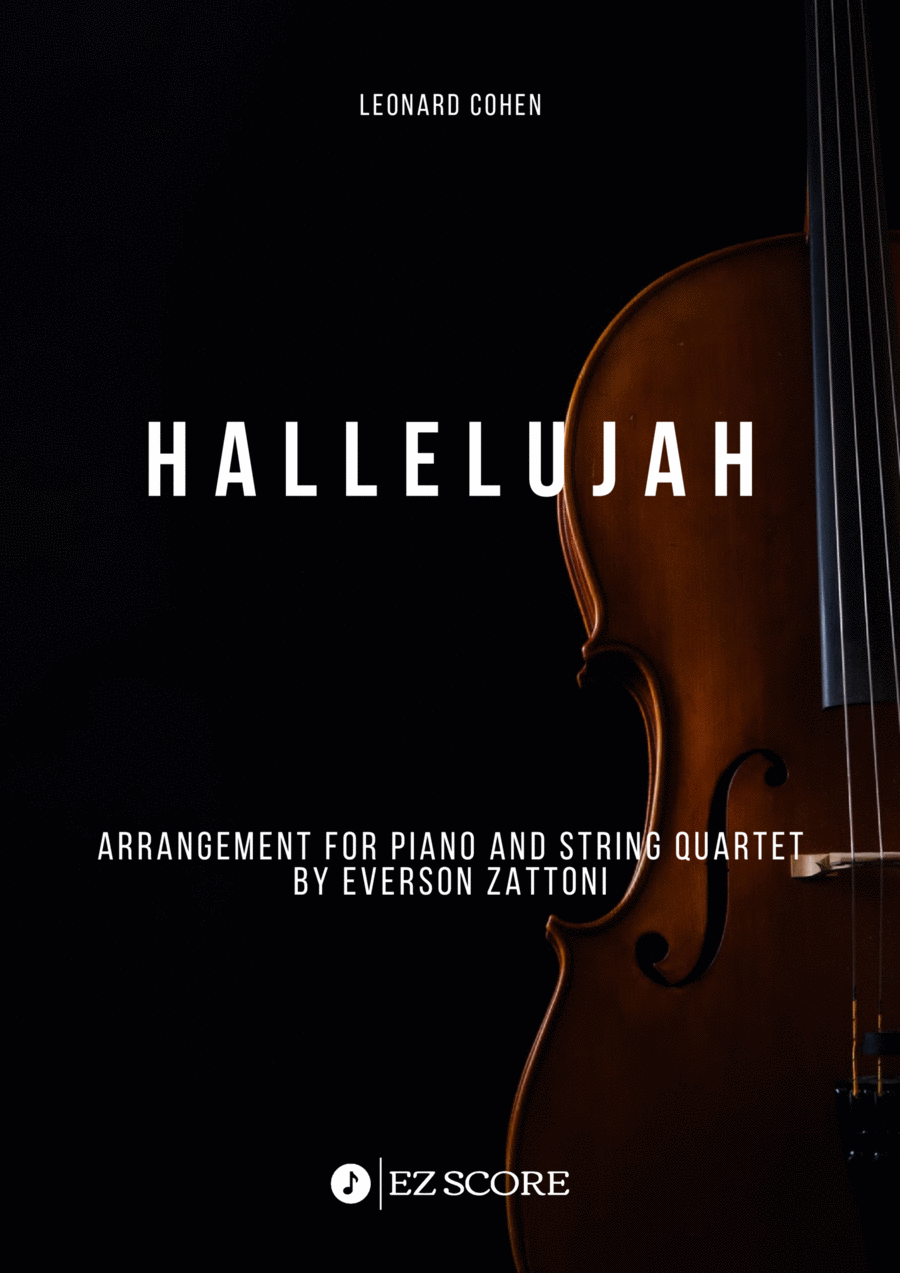 Hallelujah Hallelujah Piano Quintet scores gallery preview page 1