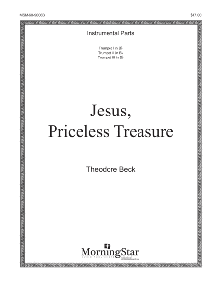 Jesus, Priceless Treasure (Trumpet Parts)