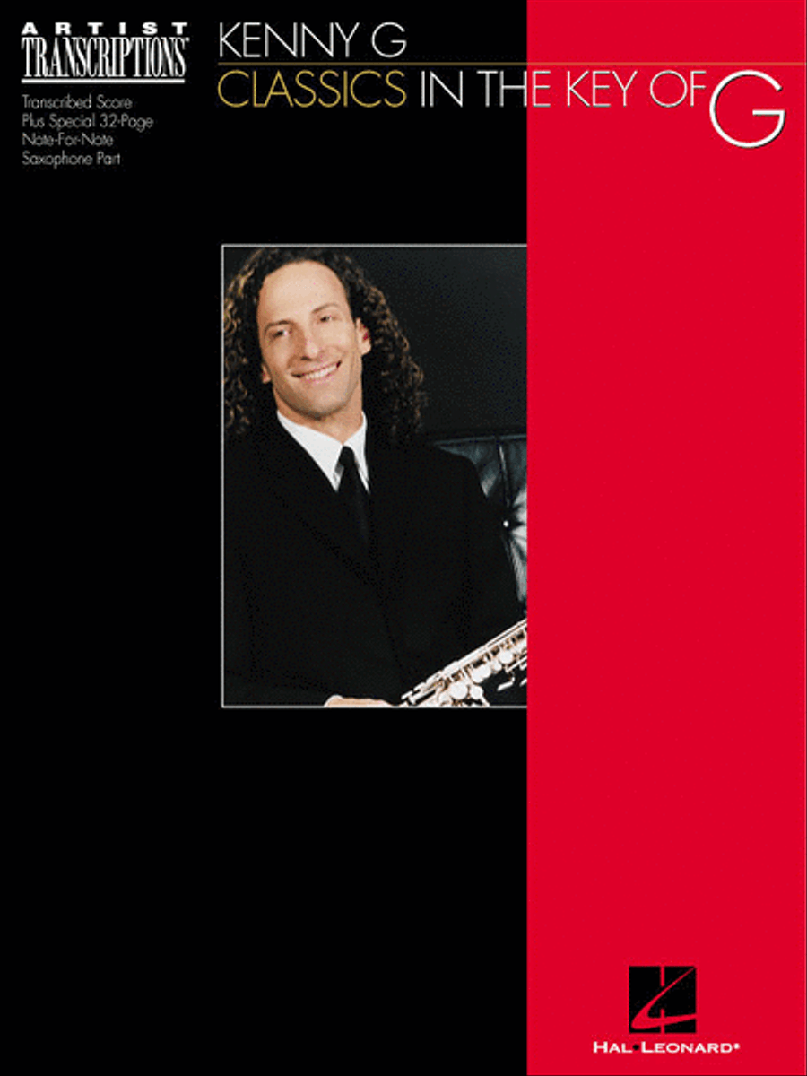 Kenny G – Classics in the Key of G Tenor Saxophone scores gallery preview page 1