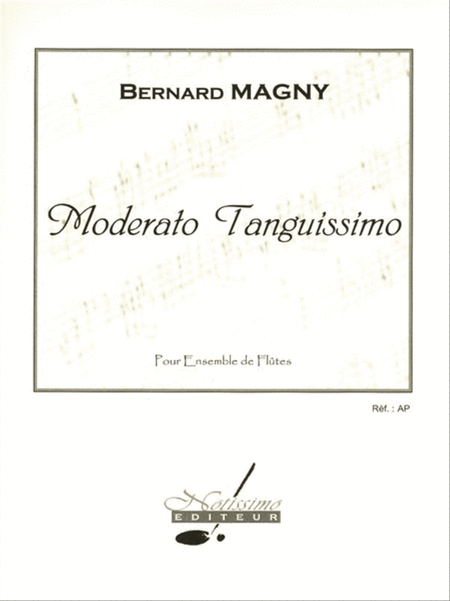 Magny Moderato Tanguissimo Flute Sextet Score/parts Flute Solo scores gallery preview page 1