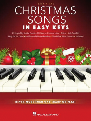 Book cover for Christmas Songs – In Easy Keys