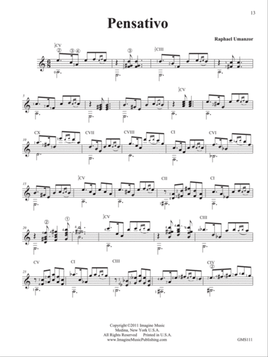 La Historia de Honduras La Historia de Honduras Guitar Solo scores gallery preview page 4
