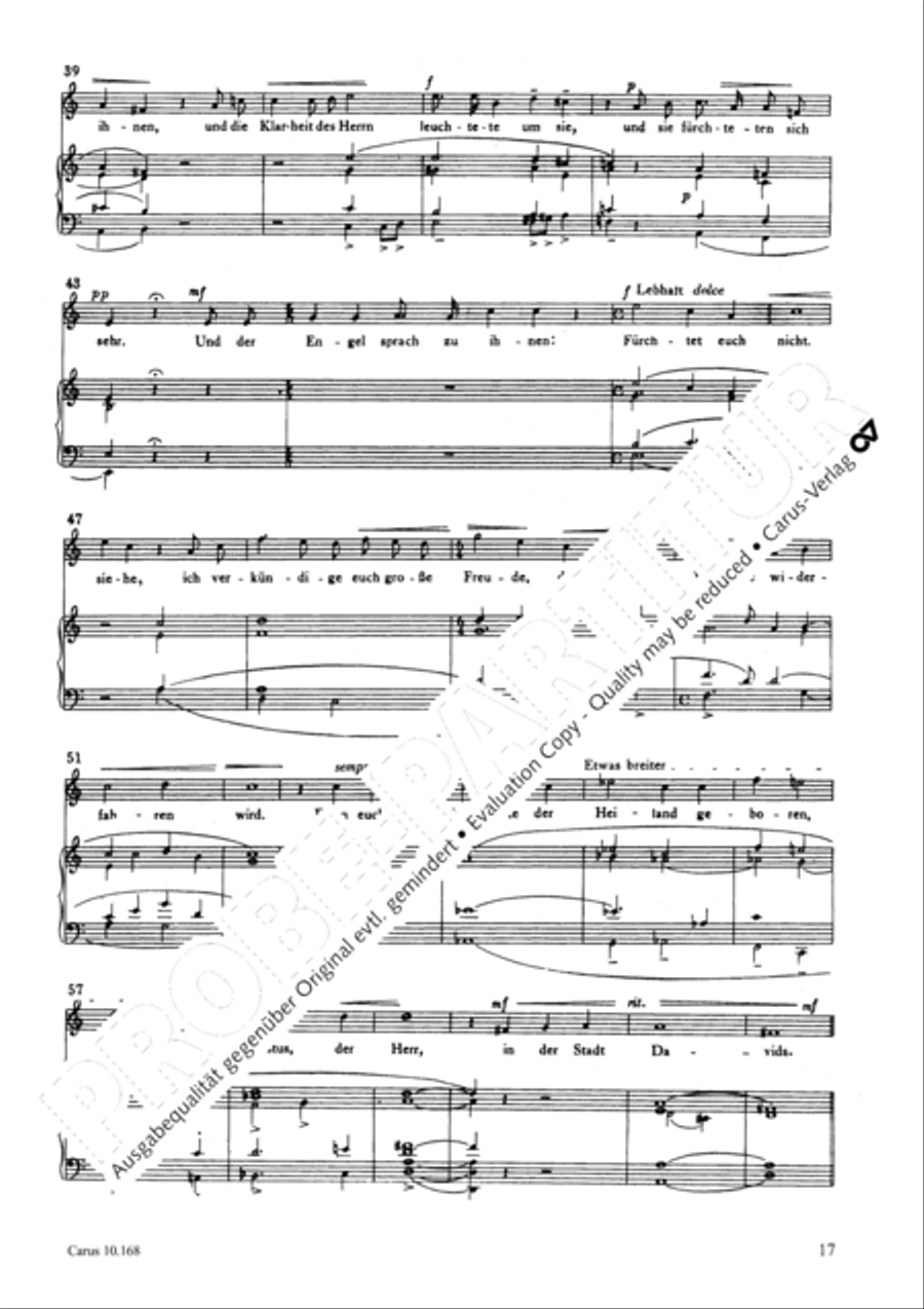 The Christmas Story (Die Weihnachtsgeschichte) SSA scores gallery preview page 20
