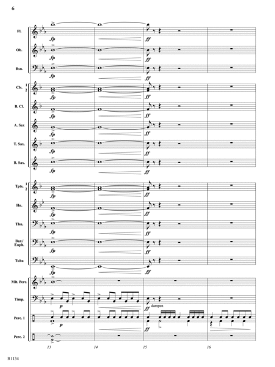 Dedicatum: Score Concert Band scores gallery preview page 6