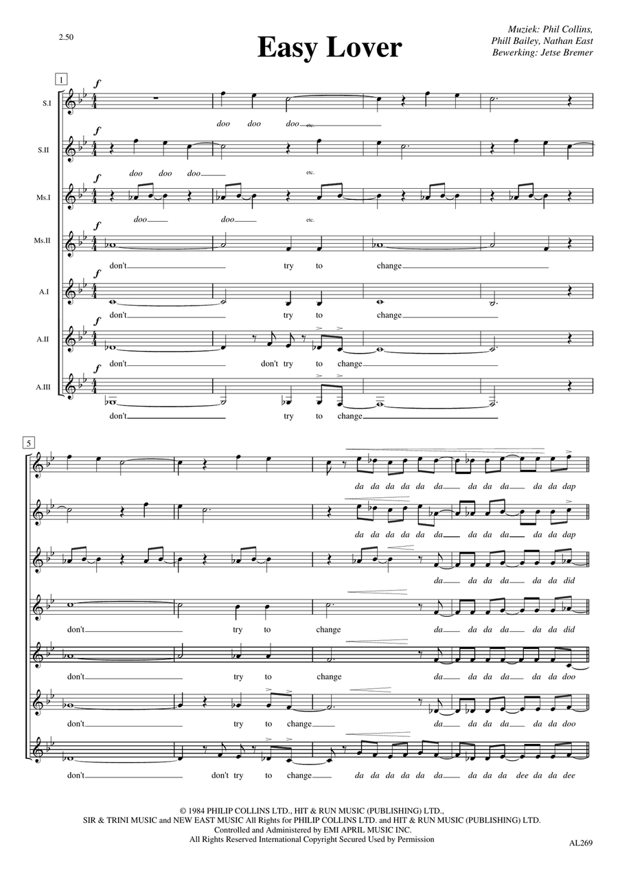 Easy Lover Easy Lover SSAA scores gallery preview page 1