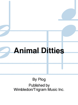 Book cover for Animal Ditties