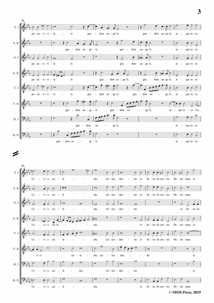 Gabrieli,Giovanni-Iubilemus singuli,in E flat Major,for A cappella image number null
