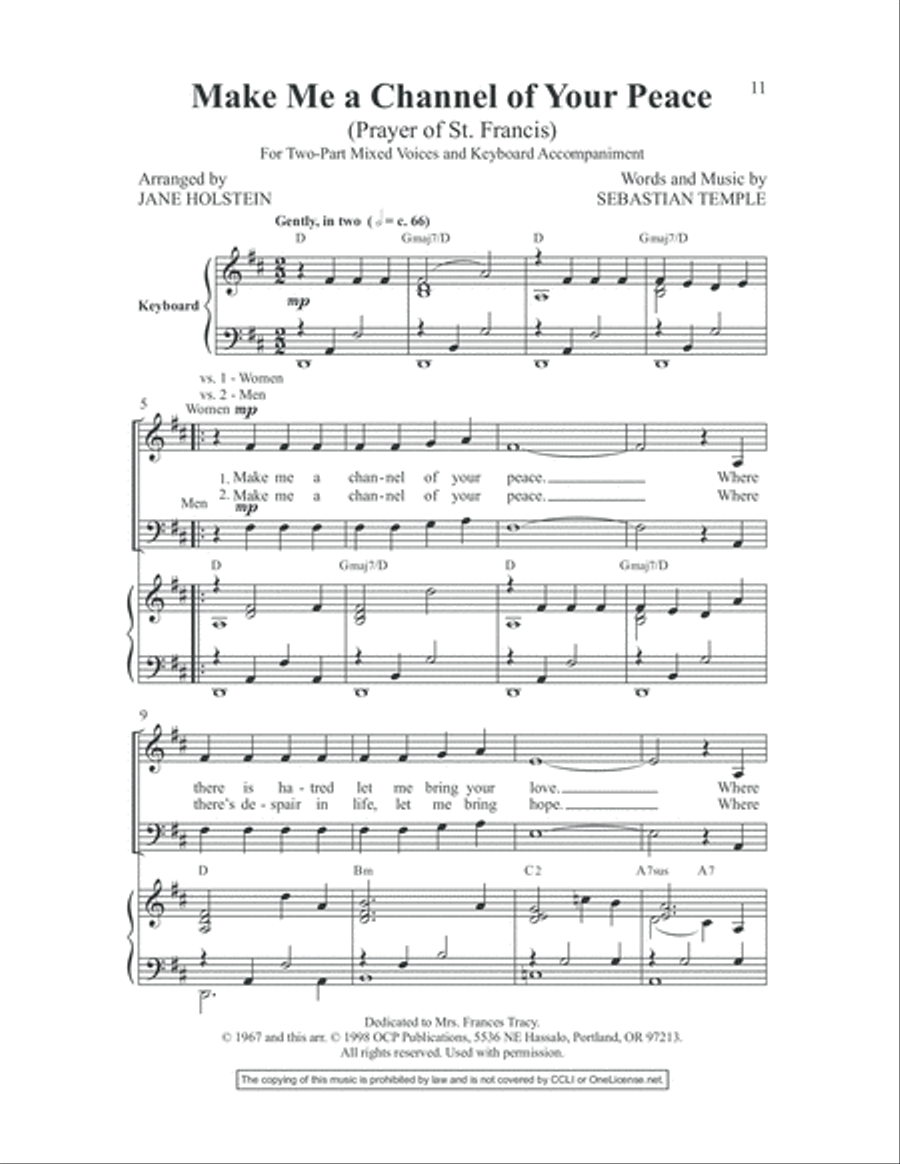 Essential Two-Part Anthems, Vol. 2 2-Part scores gallery preview page 13