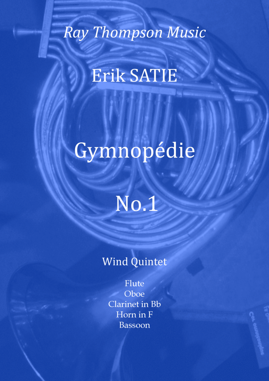 Satie: Gymnopédie No.1 - wind quintet Woodwind Quintet scores gallery preview page 1