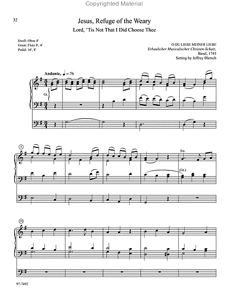 Musica Sacra: Easy Hymn Preludes for Organ, Vol. 8 image number null