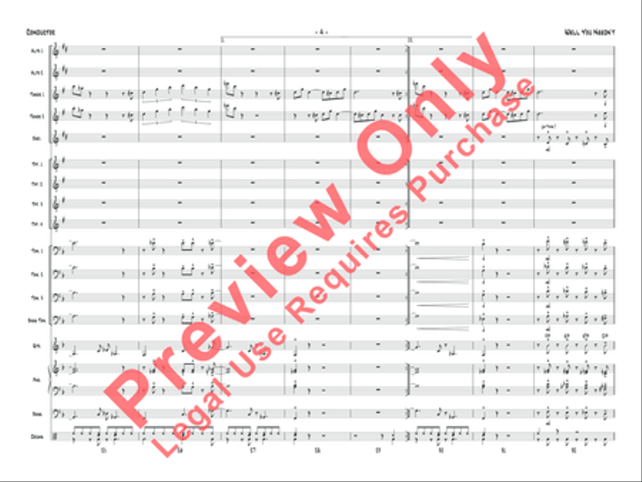 Well You Needn't Jazz Ensemble scores gallery preview page 5