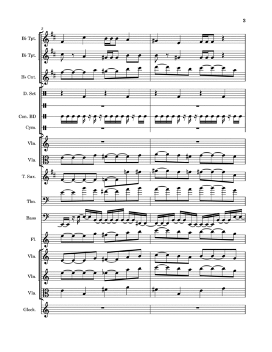 SHORT DRAMA SALSA PORTO SHORT DRAMA SALSA PORTO Choir scores gallery preview page 3