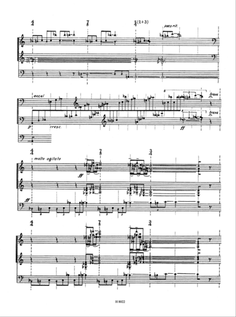 Four Preludes for Organ, op. 48 Organ scores gallery preview page 3