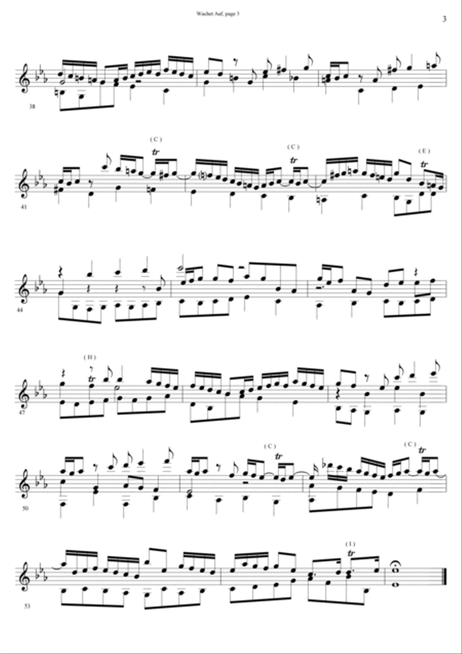 Wachet Auf, Chorale Prelude Vibraphone scores gallery preview page 5