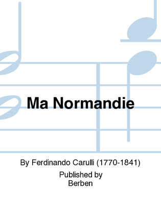 Book cover for Ma Normandie