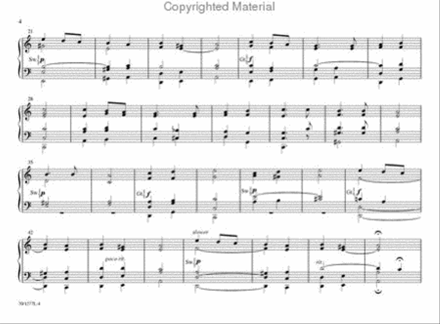 Joy, Joy, Joy Organ Solo scores gallery preview page 3