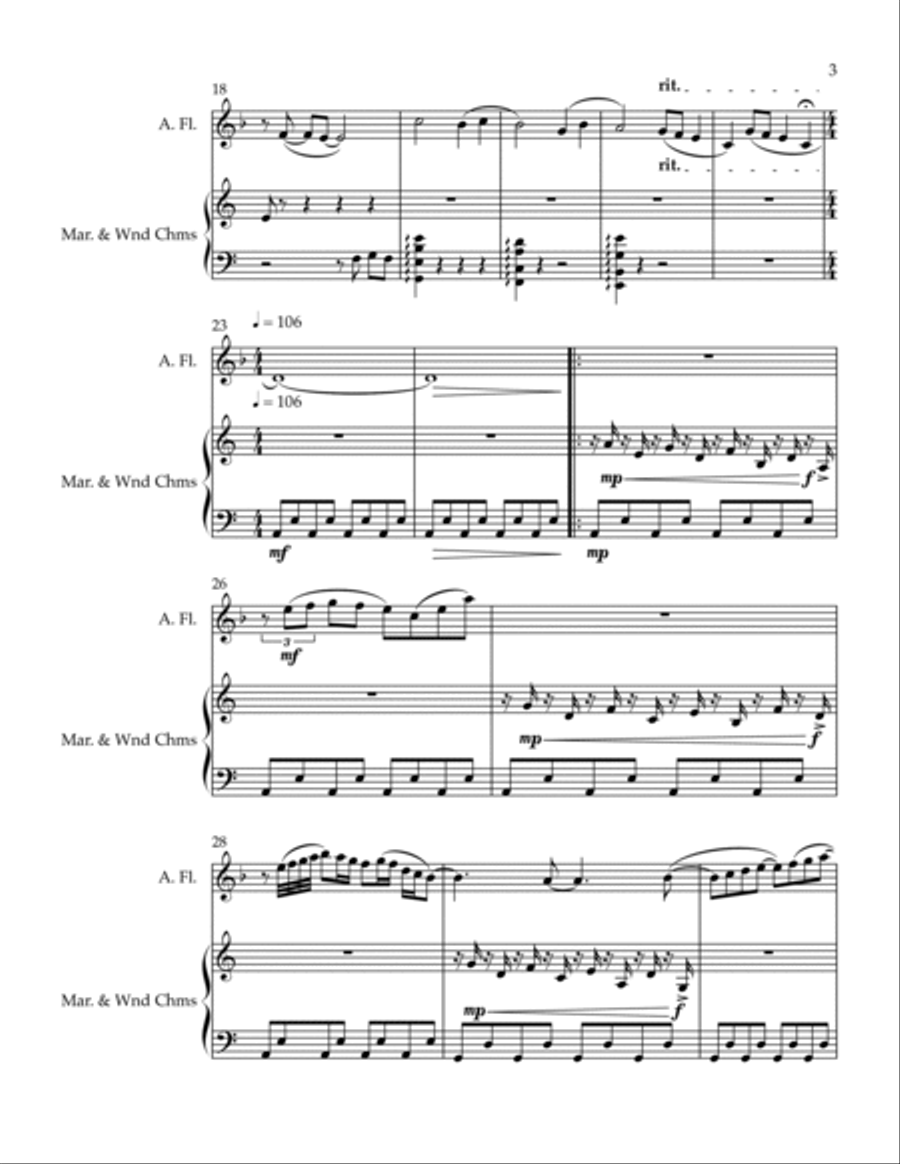 Skybridge Flute scores gallery preview page 3